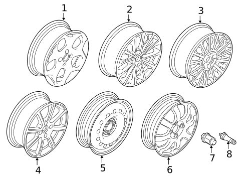 Wheels for 2015 Ford Fiesta #1