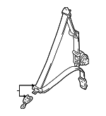 8490568821KK1 - Electrical: Rear Belt Assembly for Suzuki Image
