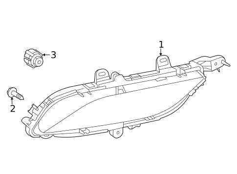 Bulbs - Chassis for 2024 Toyota Venza #0