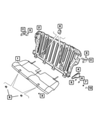 68656812AA - Interior Trim: Rear Seat Back Frame for Mopar Image