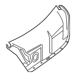 849663SG5A - Body: Trunk Lid Trim for Nissan Image