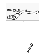 LR054600 - : Catalytic Converter for Land Rover: Range Rover, Range Rover Sport Image
