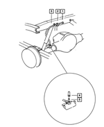 52069896AA - Rear Axle: Axle Vent for Chrysler: Aspen | Dodge: Dakota, Durango | Ram: Dakota Image