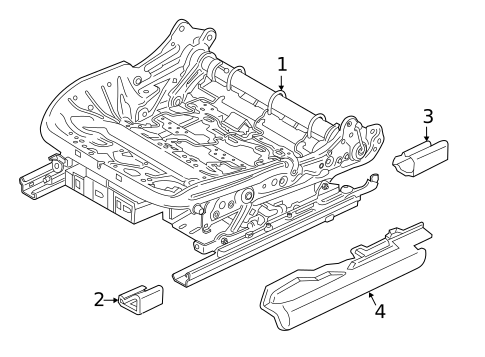 Tracks & Components for 2024 BMW X4 #0