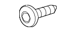 9423101 - Body: License Bracket Screw for Buick: Cascada, Enclave, Encore, Encore GX, Envision, Envista, LaCrosse, LeSabre, Lucerne, Rainier, Regal | Cadillac: ATS, CT4, CT5, CT6, CTS, DTS, ELR, Escalade, Escalade ESV, Escalade EXT, ESCALADE IQ, LYRIQ, OPTIQ, SRX, STS, XLR, XT4, XT5, XT6, XTS | Chevrolet: Avalanche, Blazer, Blazer EV, Bolt EUV, Bolt EV, Camaro, Captiva Sport, Cavalier, Cobalt, Colorado, Corvette, Cruze, Cruze Limited, Equinox, Equinox EV, HHR, Impala, Impala Limited, Malibu, Monte Carlo, Silverado 1500, Silverado 1500 LD, Silverado 1500 LTD, Silverado 2500 HD, Silverado 3500 HD, Sonic, Spark, Spark EV, SS, SSR, Suburban, Suburban 1500, Suburban 2500, Tahoe, Trailblazer, Trailblazer EXT, Traverse, Traverse Limited, Trax, Volt | GMC: Acadia, Acadia Limited, Canyon, Envoy, Envoy XL, Hummer EV Pickup, Hummer EV SUV, Sierra 1500, Sierra 1500 Classic, Sierra 1500 Limited, Sierra 2500 HD, Sierra 3500 HD, Terrain, Yukon, Yukon XL | Hummer: H2, H3, H3T | Oldsmobile: Aurora, Bravada | Pontiac: Bonneville, G5, G6, Sunfire, Torrent | Saturn: Aura, Ion, L100, L200, L300, LS, LS1, LS2, LW1, LW2, LW200, LW300, Outlook Image