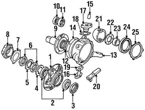 Suspension Components for 1994 Land Rover Discovery #0