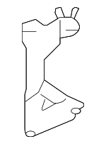 7L6121079F - Cooling System: Mount Bracket for Volkswagen Image