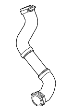 C2C10866 - Cooling System: Lower Hose for Jaguar Image