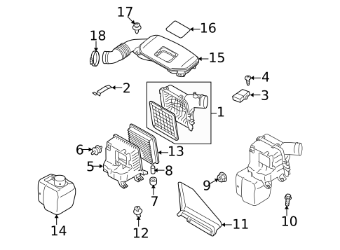 Filters for 2010 Subaru Legacy #0