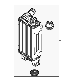 282702M300 - Cooling System: Inter-cooler for Hyundai: Santa Fe Image