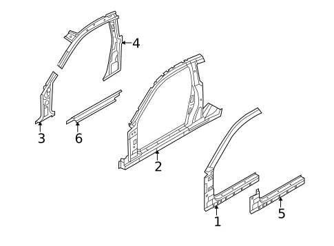 Rocker Panel for 2010 Hyundai Genesis Coupe #0