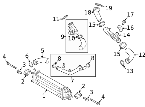 Intercooler for 2018 Volvo XC60 #0