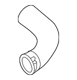 32222071 - Cooling System: Outlet Hose for Volvo: S60, V60, V60 Cross Country, V90, V90 Cross Country, XC60, XC90 Image