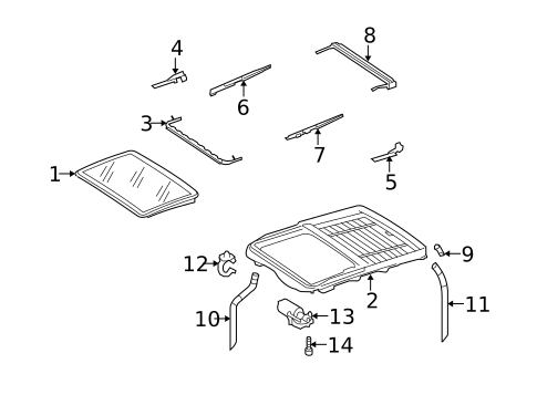 Sunroof for 2011 Mercedes-Benz S65 AMG #1