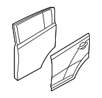 77004D9000 - Body: Door Shell for Kia: Sportage Image
