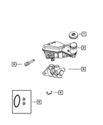68022555AB - Brakes: Brake Master Cylinder for Dodge: Caliber Image