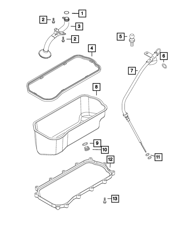 68291994AA - : Hex Flange Head Bolt for Mopar Image