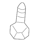 9CS600520 - Body: Bumper Cover Screw for Mazda Image