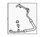 73425FN000 - HVAC: Suction Hose for Subaru Image