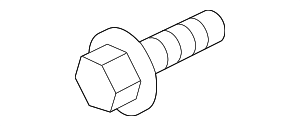90038512702 - Engine: Crankshaft Pulley Bolt for Porsche Image