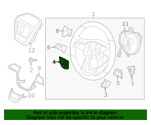 Sw8850 2013-2024 Ford Motorcraft Cruise Control Switch SW-8706 | OEM Parts Online