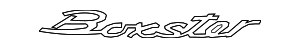 98155923701 - : Nameplate for Porsche: 718 Boxster, Boxster Image