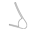 25735276 - Body: Accessory Tray Spring for GM Image