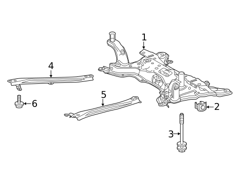 Suspension Mounting for 2025 Toyota Corolla #2