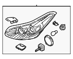 92102D9330AS - : Composite Assembly for Kia: Sportage Image