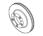 971615601P - Brakes: Rotor for Porsche: Panamera Image