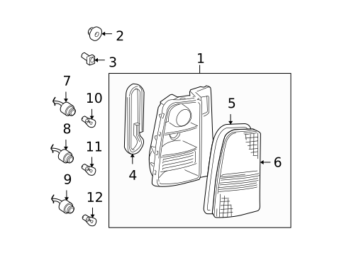 Combination Lamps for 2005 Scion xB #0