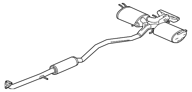 カンパ フランス フレンチ M.34.7 × 1 36H ハブ フロント リアセ 2017-2021 Honda Civic Exhaust Muffler 18307-TBF-A03 | Honda