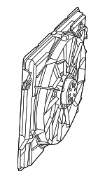 68483919AA - : Engine Cooling Fan Assembly for Jeep: Grand Cherokee, Grand Cherokee L Image