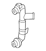 PAB915467 - : Water Feed Tube for Porsche: Cayenne Image