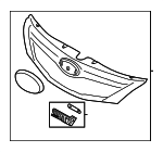 91121FG011 - : Grille Assembly for Subaru: Impreza Image