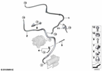 12428485064 - Engine Electrical System: Cable, Start Motor Supp Point B+ for BMW Image
