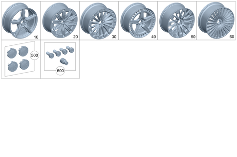 Wheels and Accessories for 2024 Mercedes-Benz EQE 350 SUV #0