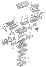 12565562 - Engine: Crankshaft for Cadillac: DeVille, Seville | Pontiac: Bonneville Image
