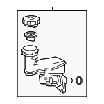 46101SJAA05 - Body: Master Cylinder for Acura: RL Image