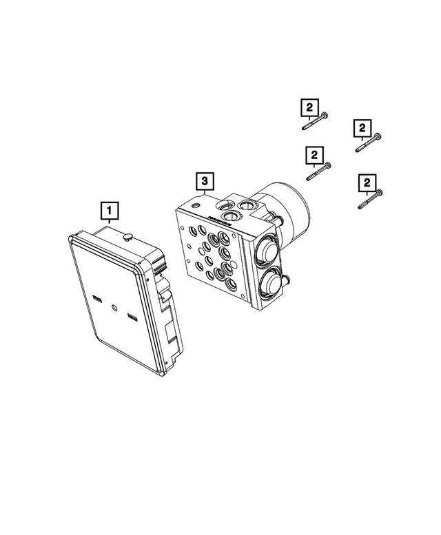 68442544AA - Brakes: Screw for Mopar Image