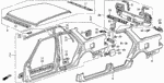 74422SH3000 - Body/Air Conditioning: CUSHION, FUEL FILLER LID for Honda Image