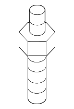 7119907463 - Cooling System: Holder Bolt for BMW: 530e, 530e xDrive, 540i, 540i xDrive, 640i xDrive Gran Turismo, M3, X3, X4, X5, X6, XM, Z4 Image