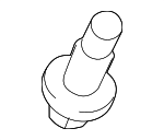 9011906897 - Body: Lock Screw for Toyota: 4Runner, bZ4X, Crown, Crown Signia, Highlander, Land Cruiser, Mirai, Prius, Prius AWD-e, Prius Prime, Prius V, RAV4, RAV4 Prime, Venza Image