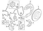 34206888831 - Brakes: Brake Pads for BMW Image