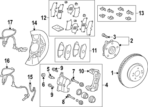 Anti-Lock Brakes for 2025 Toyota Crown #0