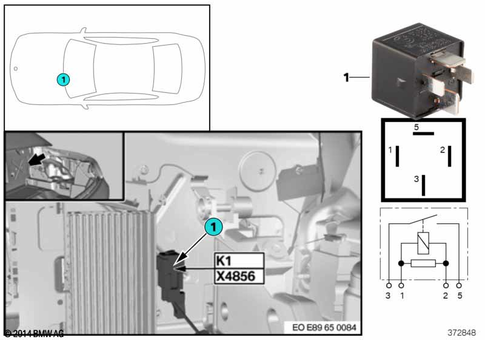 Relay for 2014 BMW Z4 35i #6