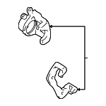 30021027 - Brakes: Caliper for Chevrolet: Tracker Image