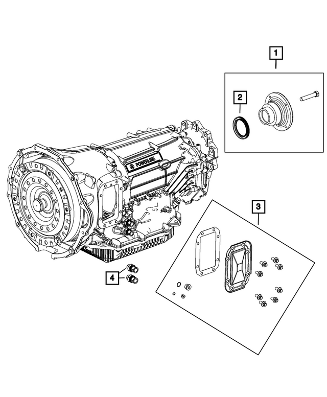68720337AA - Transmission: Output Shaft Seal for Mopar Image