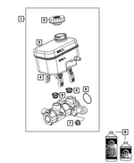 5191826AA - Brakes: Master Cylinder To Booster Seal for Mopar Image