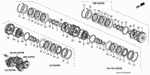 22510P4R003 - Transmission - Automatic: GUIDE, LOW CLUTCH for Honda Image